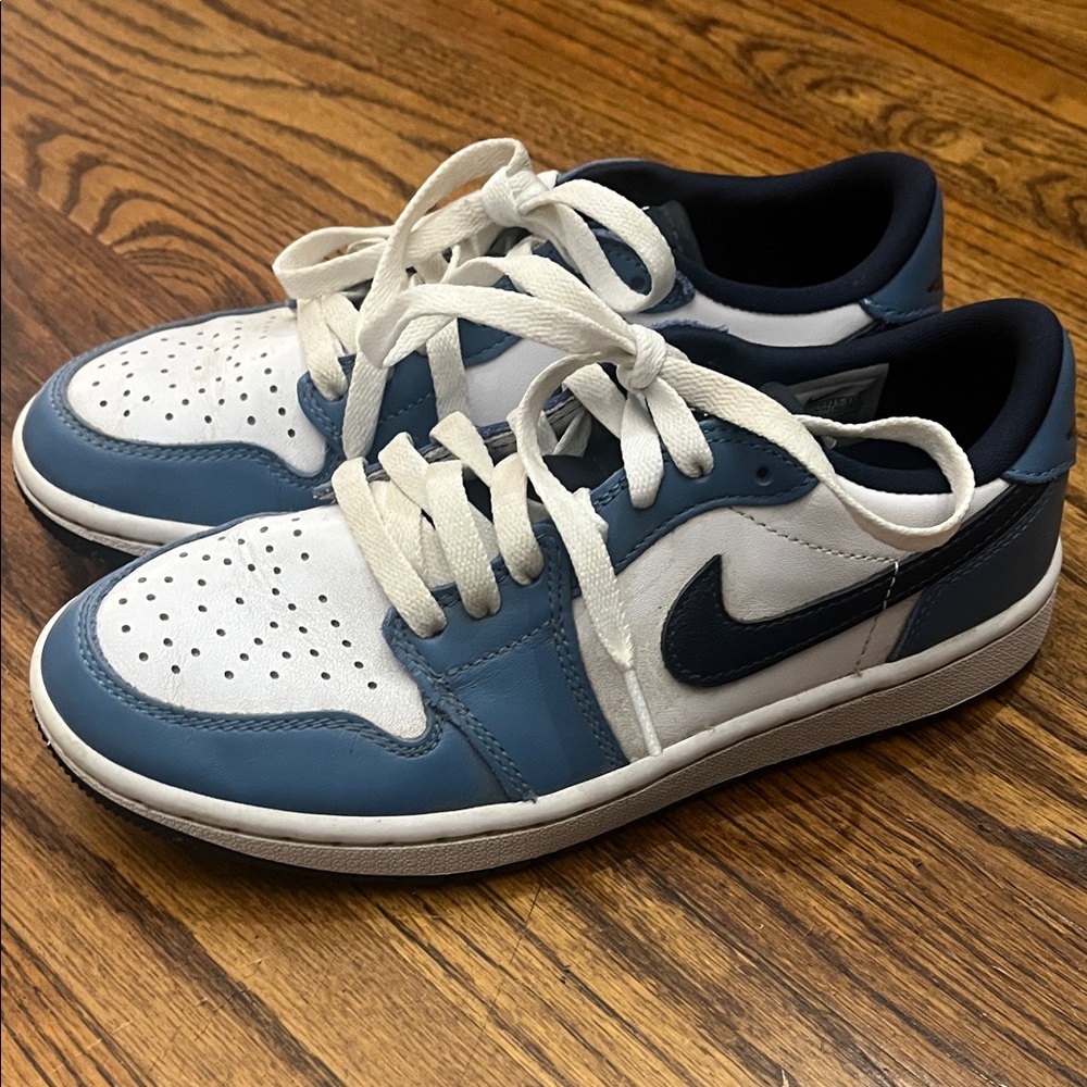 Jordan 1 Low Golf Kids size 4.5 color: Aegean Storm - Picture 3 of 9